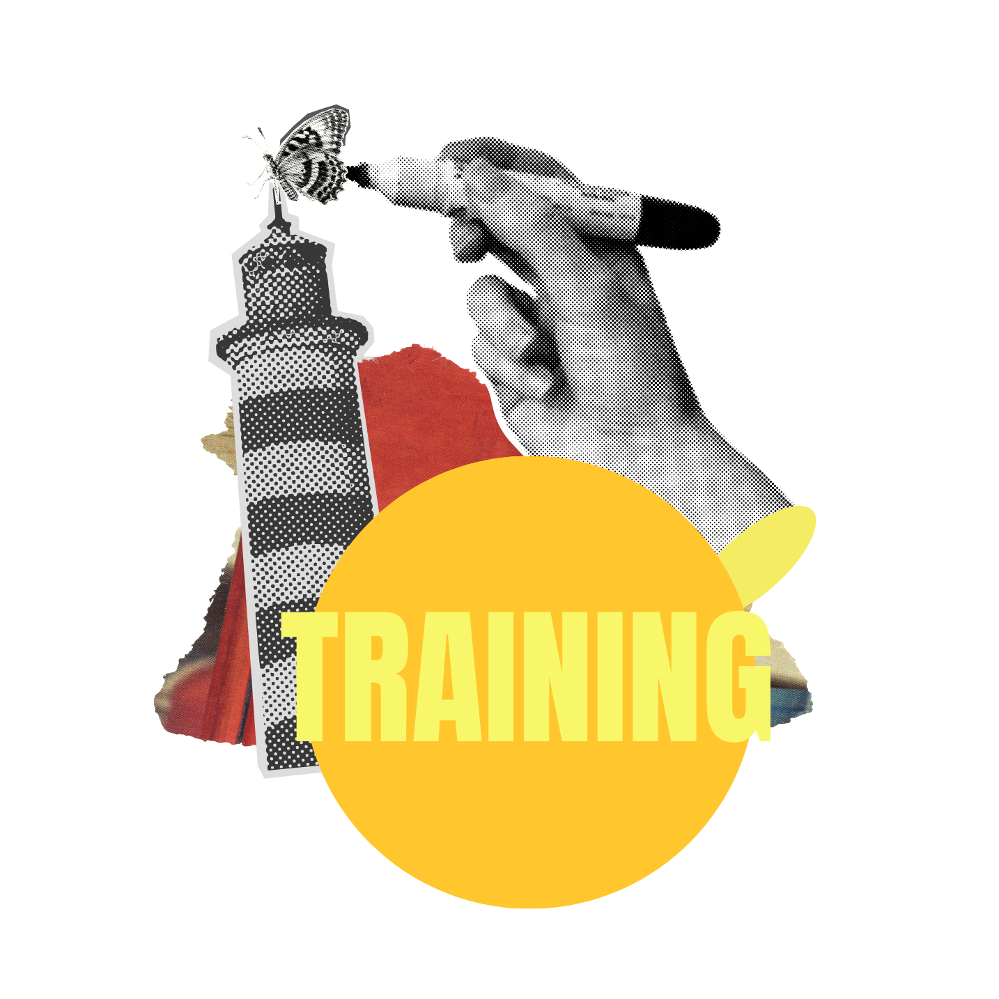Training mit einer Gruppe von Personen